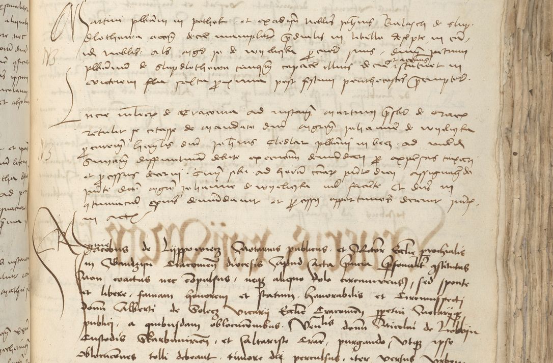 Zdjęcie nr 413 dla obiektu archiwalnego: [Acta pronuntiationum officialia coram Sandivogio de Thanczin]