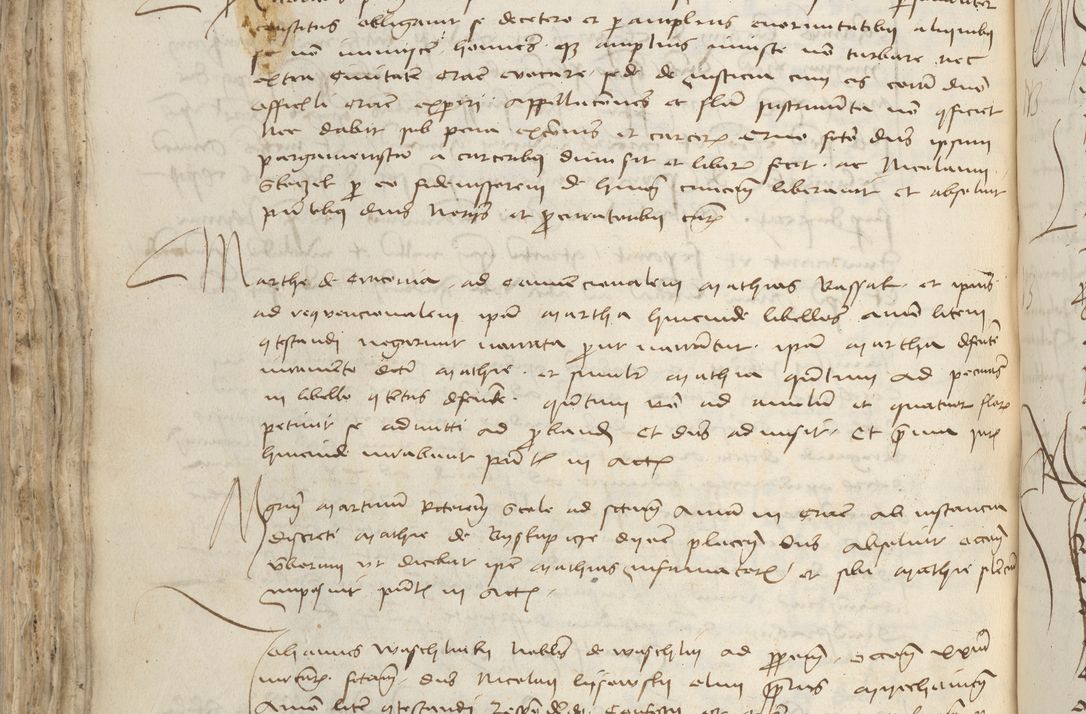 Zdjęcie nr 412 dla obiektu archiwalnego: [Acta pronuntiationum officialia coram Sandivogio de Thanczin]