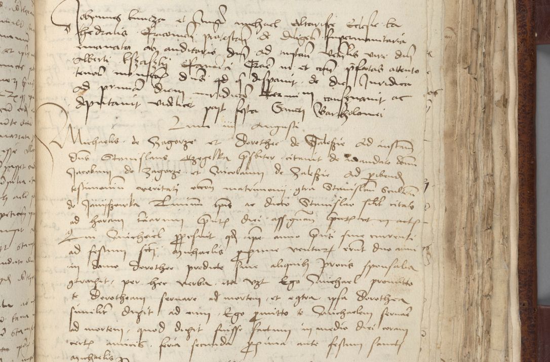 Zdjęcie nr 609 dla obiektu archiwalnego: [Acta pronuntiationum officialia coram Sandivogio de Thanczin]
