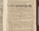 Zdjęcie nr 837 dla obiektu archiwalnego: [Acta pronuntiationum officialia coram Sandivogio de Thanczin]
