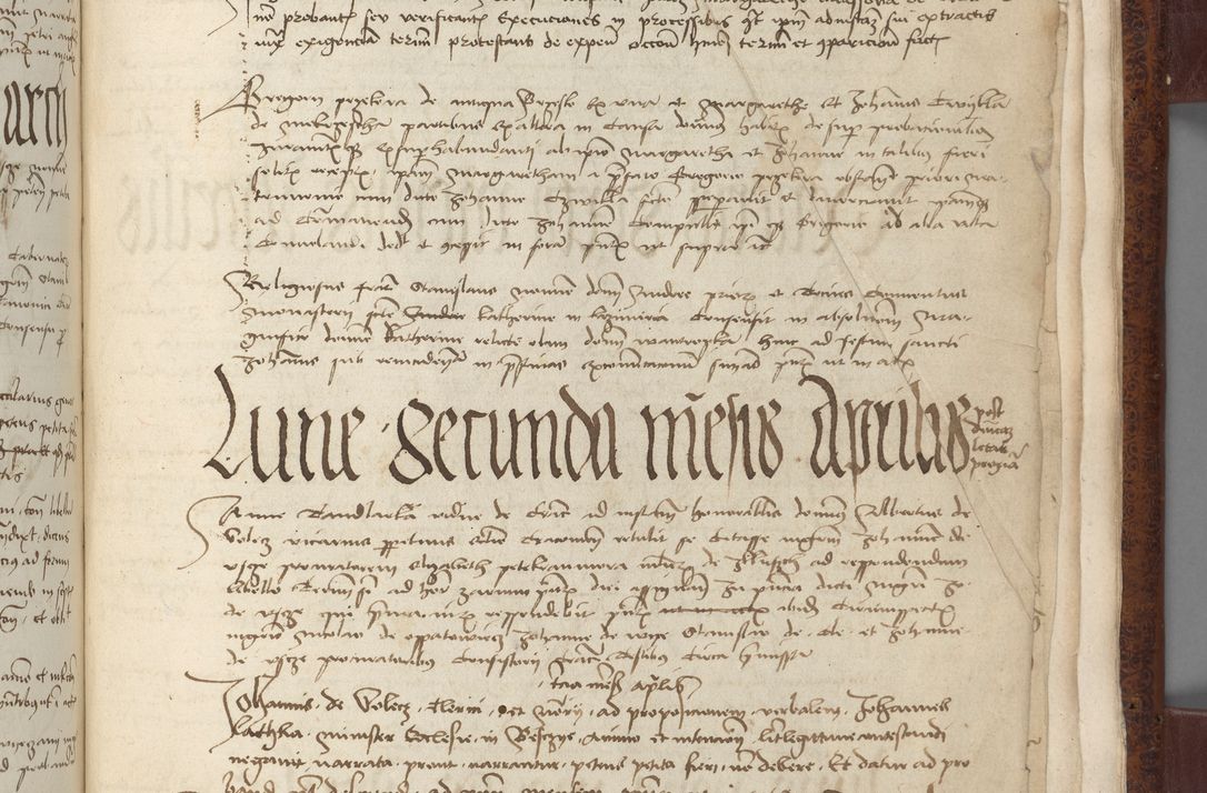 Zdjęcie nr 833 dla obiektu archiwalnego: [Acta pronuntiationum officialia coram Sandivogio de Thanczin]