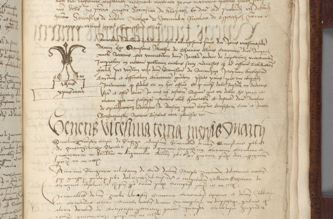 Zdjęcie nr 831 dla obiektu archiwalnego: [Acta pronuntiationum officialia coram Sandivogio de Thanczin]