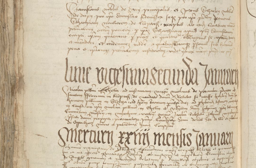 Zdjęcie nr 822 dla obiektu archiwalnego: [Acta pronuntiationum officialia coram Sandivogio de Thanczin]