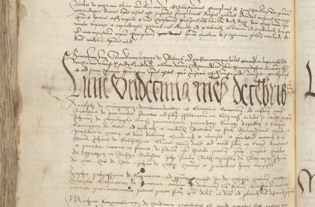 Zdjęcie nr 816 dla obiektu archiwalnego: [Acta pronuntiationum officialia coram Sandivogio de Thanczin]