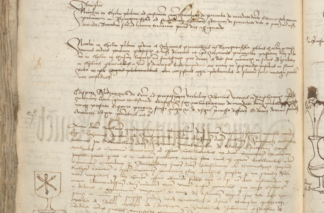 Zdjęcie nr 814 dla obiektu archiwalnego: [Acta pronuntiationum officialia coram Sandivogio de Thanczin]