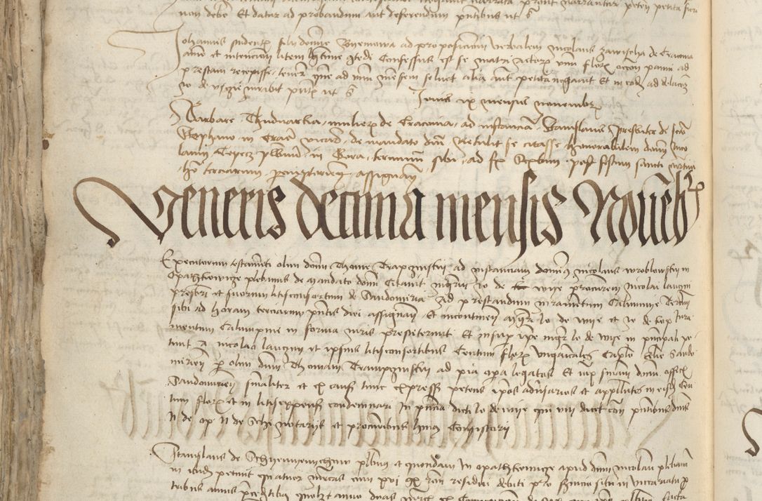 Zdjęcie nr 810 dla obiektu archiwalnego: [Acta pronuntiationum officialia coram Sandivogio de Thanczin]