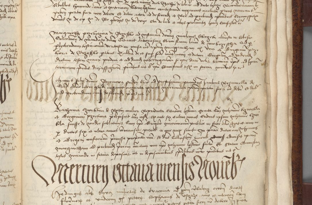 Zdjęcie nr 809 dla obiektu archiwalnego: [Acta pronuntiationum officialia coram Sandivogio de Thanczin]