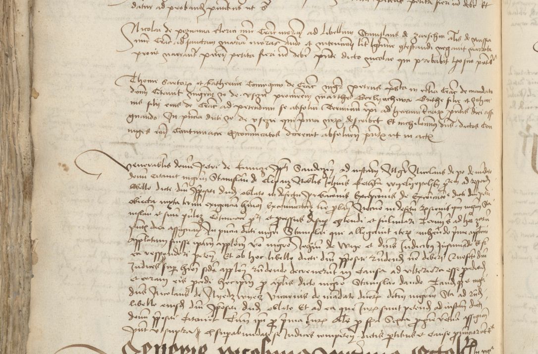 Zdjęcie nr 806 dla obiektu archiwalnego: [Acta pronuntiationum officialia coram Sandivogio de Thanczin]