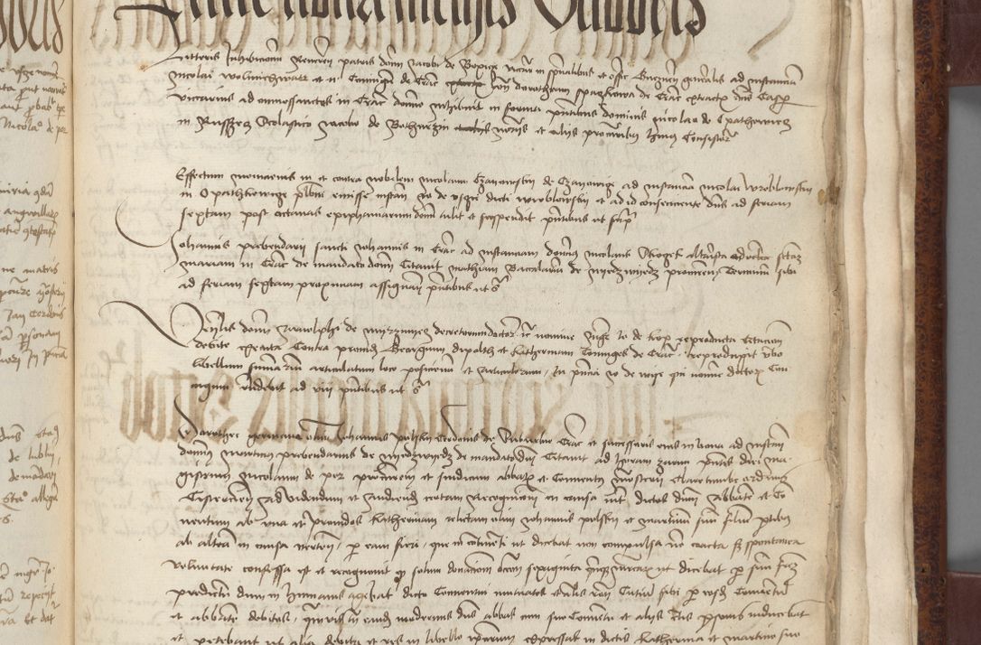 Zdjęcie nr 801 dla obiektu archiwalnego: [Acta pronuntiationum officialia coram Sandivogio de Thanczin]