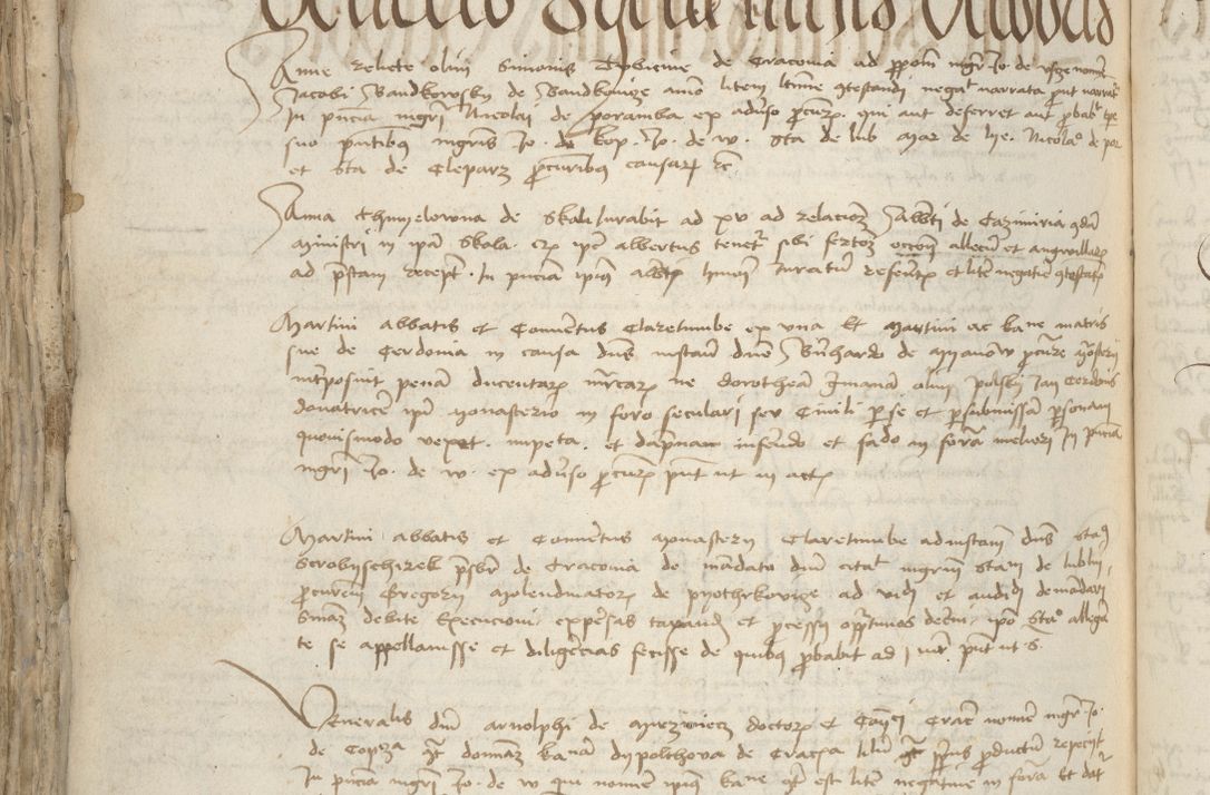 Zdjęcie nr 800 dla obiektu archiwalnego: [Acta pronuntiationum officialia coram Sandivogio de Thanczin]