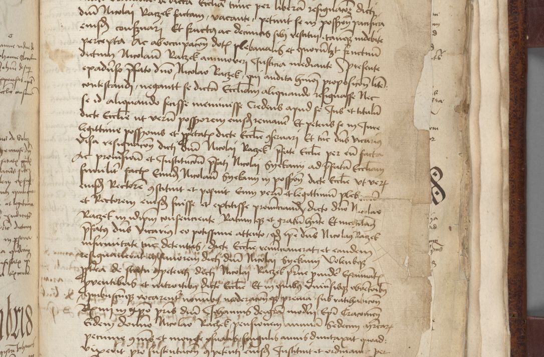 Zdjęcie nr 795 dla obiektu archiwalnego: [Acta pronuntiationum officialia coram Sandivogio de Thanczin]