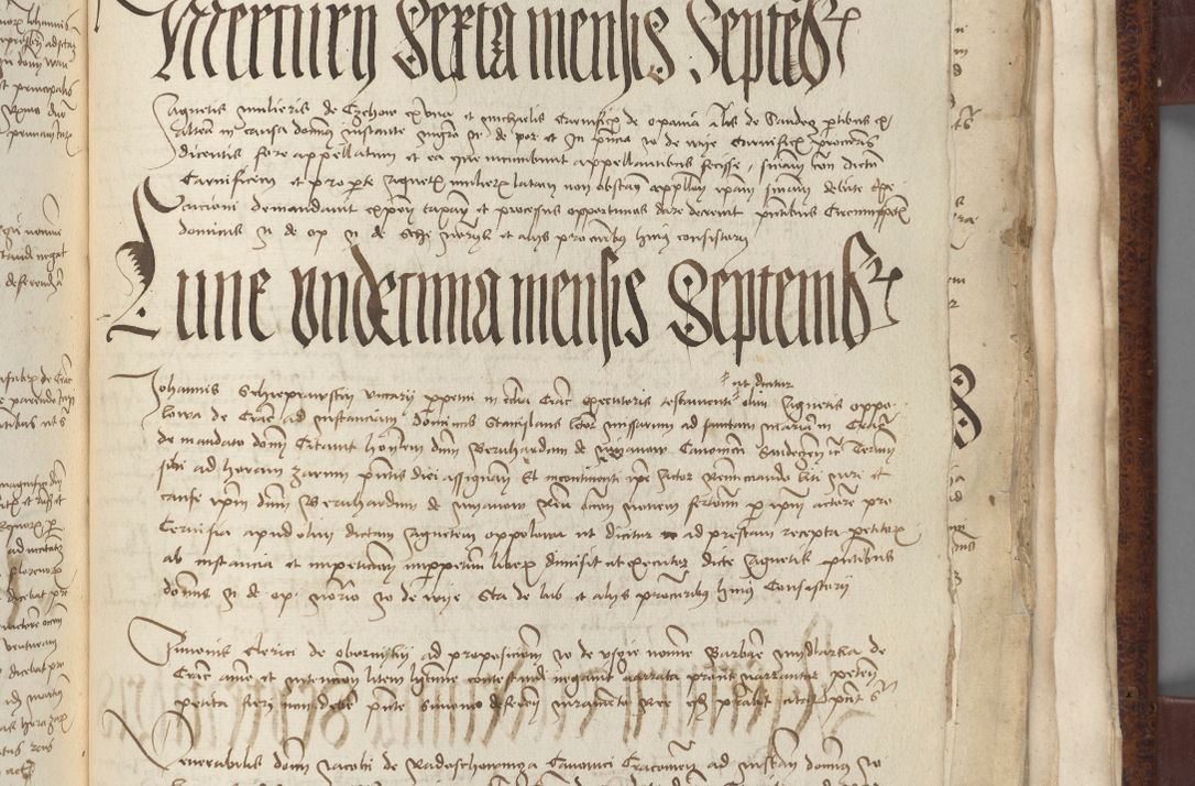 Zdjęcie nr 793 dla obiektu archiwalnego: [Acta pronuntiationum officialia coram Sandivogio de Thanczin]