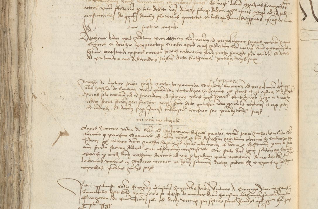 Zdjęcie nr 788 dla obiektu archiwalnego: [Acta pronuntiationum officialia coram Sandivogio de Thanczin]