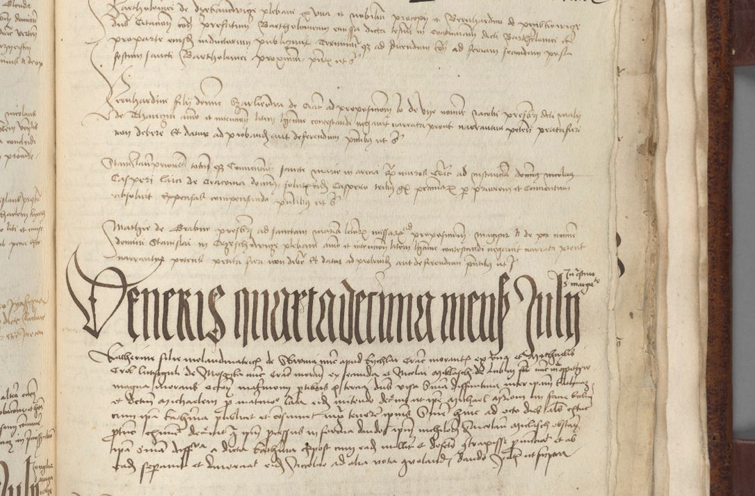 Zdjęcie nr 785 dla obiektu archiwalnego: [Acta pronuntiationum officialia coram Sandivogio de Thanczin]