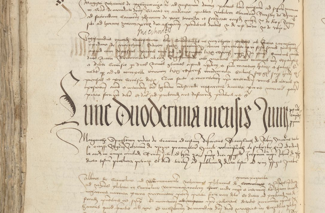 Zdjęcie nr 772 dla obiektu archiwalnego: [Acta pronuntiationum officialia coram Sandivogio de Thanczin]