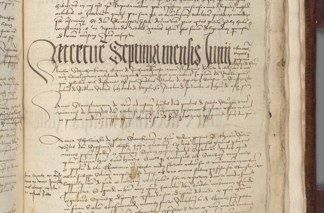 Zdjęcie nr 771 dla obiektu archiwalnego: [Acta pronuntiationum officialia coram Sandivogio de Thanczin]