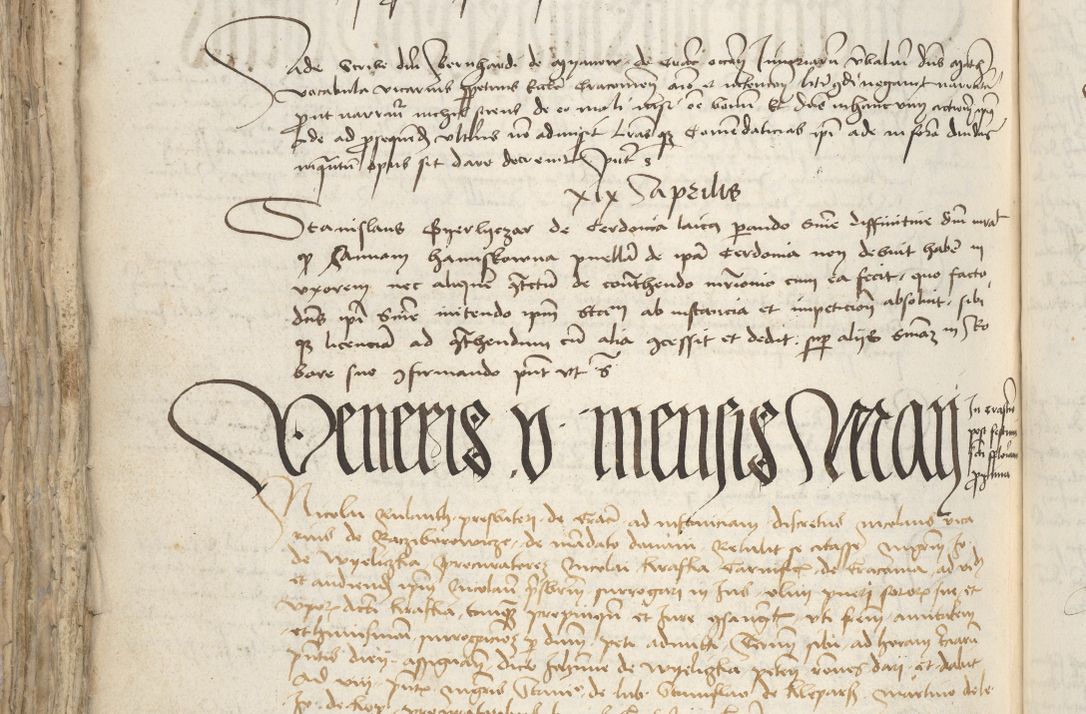 Zdjęcie nr 760 dla obiektu archiwalnego: [Acta pronuntiationum officialia coram Sandivogio de Thanczin]