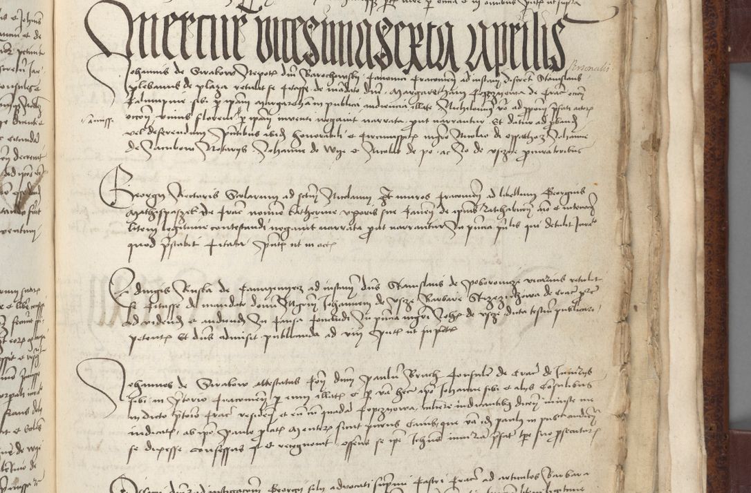 Zdjęcie nr 759 dla obiektu archiwalnego: [Acta pronuntiationum officialia coram Sandivogio de Thanczin]