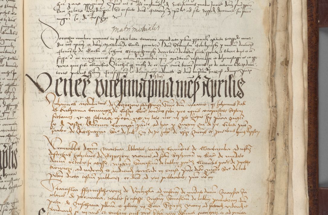 Zdjęcie nr 757 dla obiektu archiwalnego: [Acta pronuntiationum officialia coram Sandivogio de Thanczin]