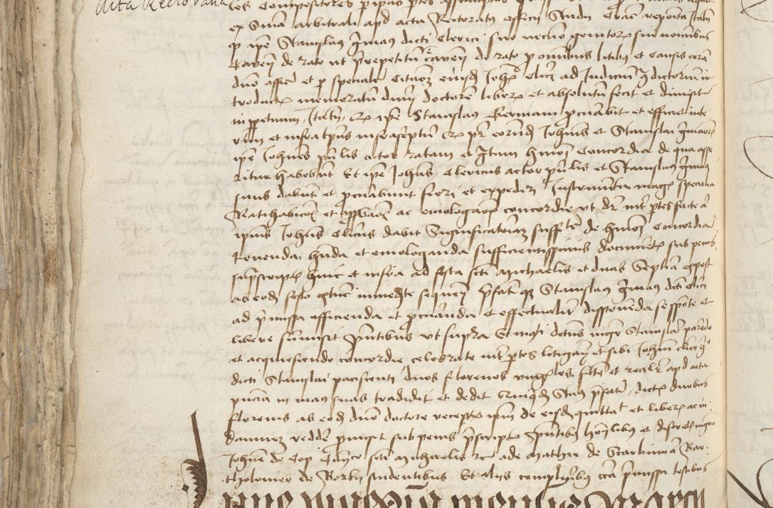 Zdjęcie nr 750 dla obiektu archiwalnego: [Acta pronuntiationum officialia coram Sandivogio de Thanczin]