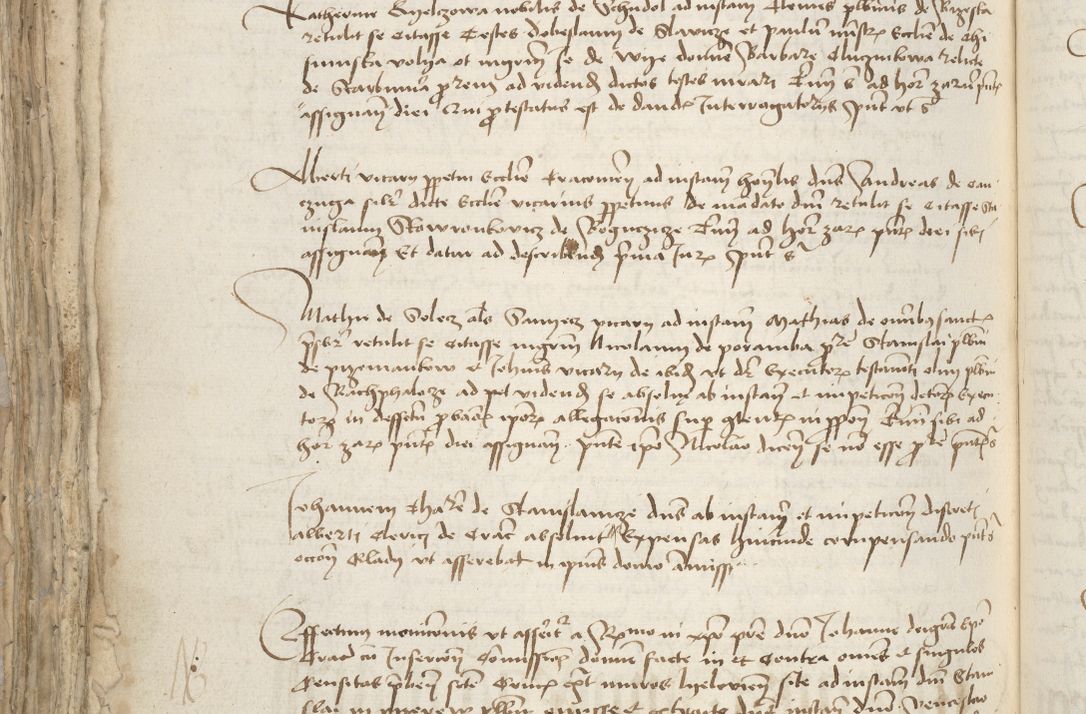 Zdjęcie nr 748 dla obiektu archiwalnego: [Acta pronuntiationum officialia coram Sandivogio de Thanczin]