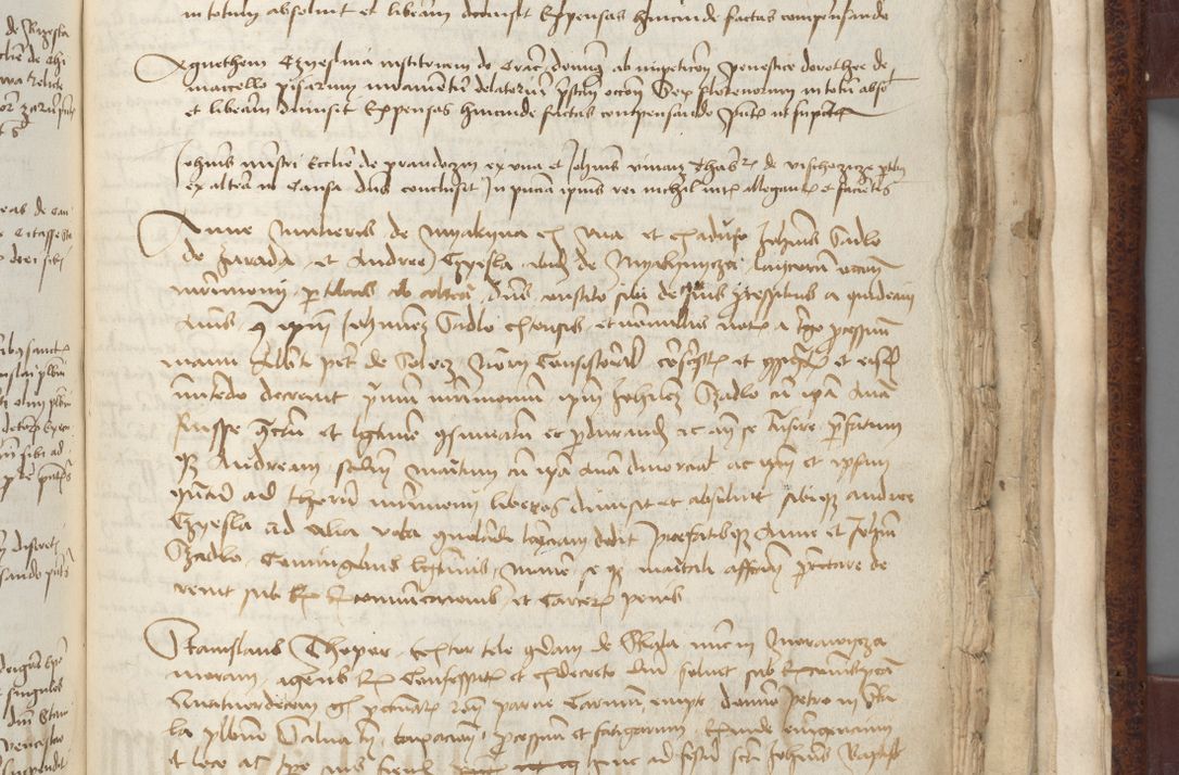 Zdjęcie nr 749 dla obiektu archiwalnego: [Acta pronuntiationum officialia coram Sandivogio de Thanczin]