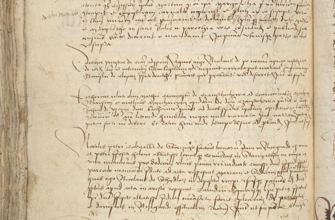 Zdjęcie nr 746 dla obiektu archiwalnego: [Acta pronuntiationum officialia coram Sandivogio de Thanczin]