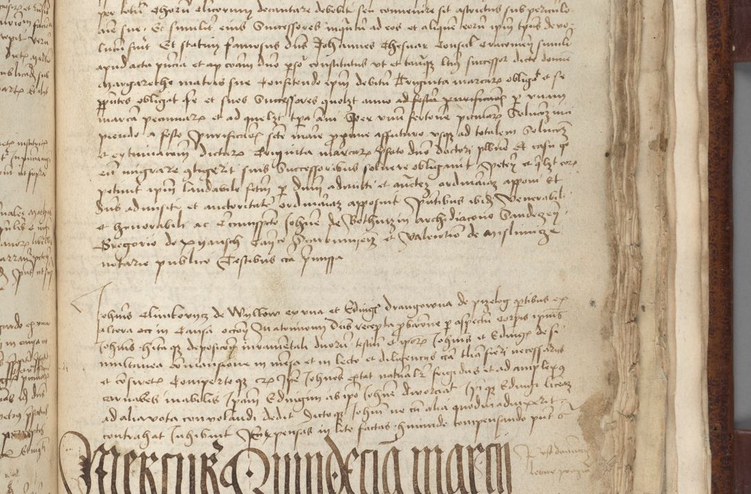 Zdjęcie nr 747 dla obiektu archiwalnego: [Acta pronuntiationum officialia coram Sandivogio de Thanczin]