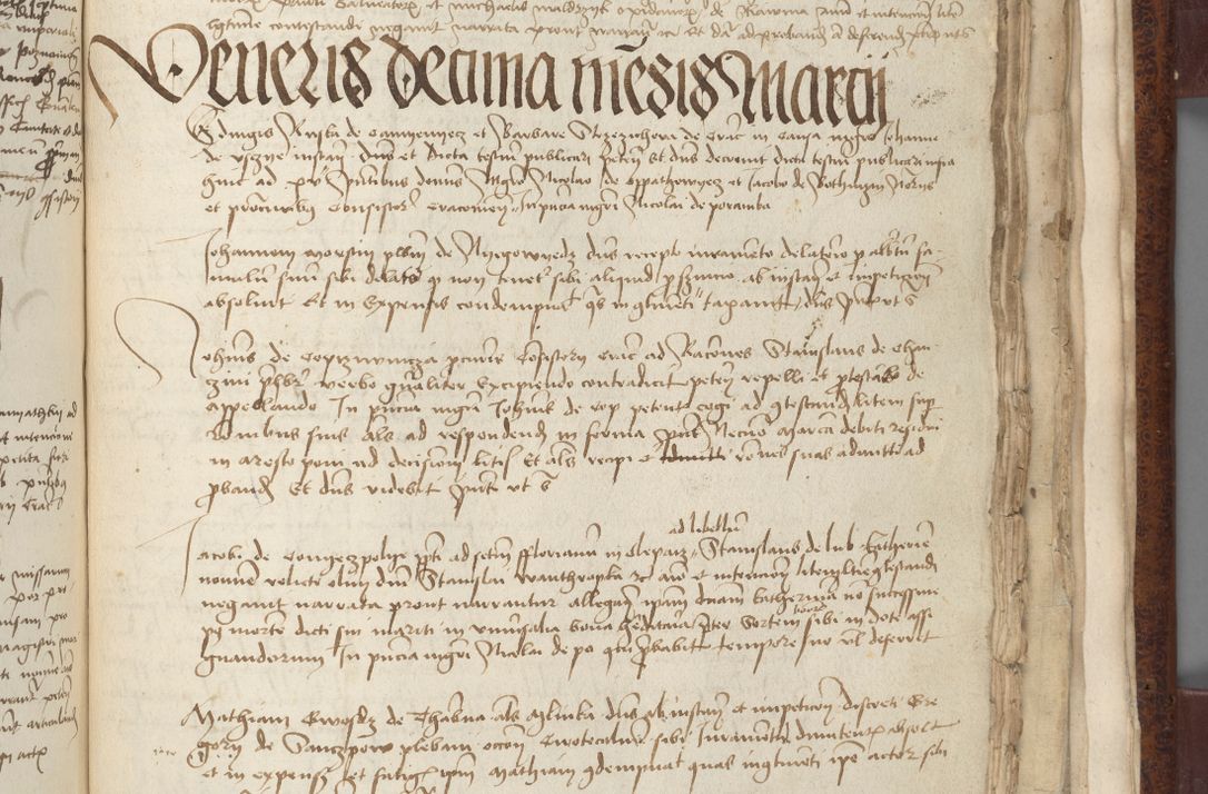 Zdjęcie nr 745 dla obiektu archiwalnego: [Acta pronuntiationum officialia coram Sandivogio de Thanczin]