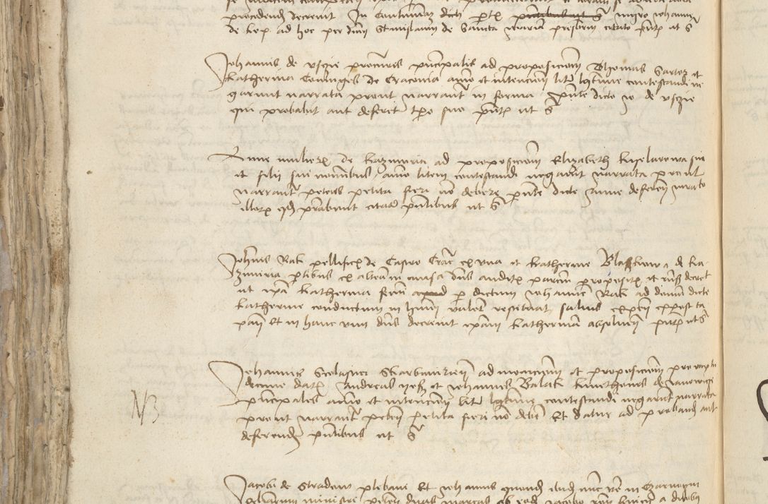 Zdjęcie nr 740 dla obiektu archiwalnego: [Acta pronuntiationum officialia coram Sandivogio de Thanczin]