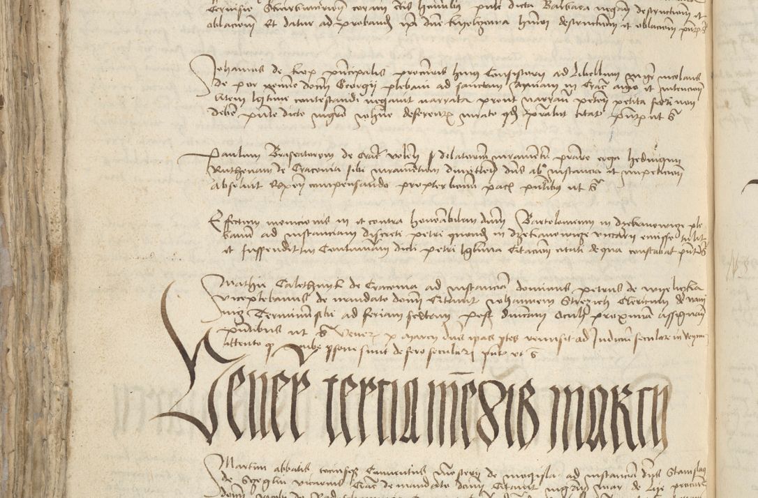 Zdjęcie nr 742 dla obiektu archiwalnego: [Acta pronuntiationum officialia coram Sandivogio de Thanczin]