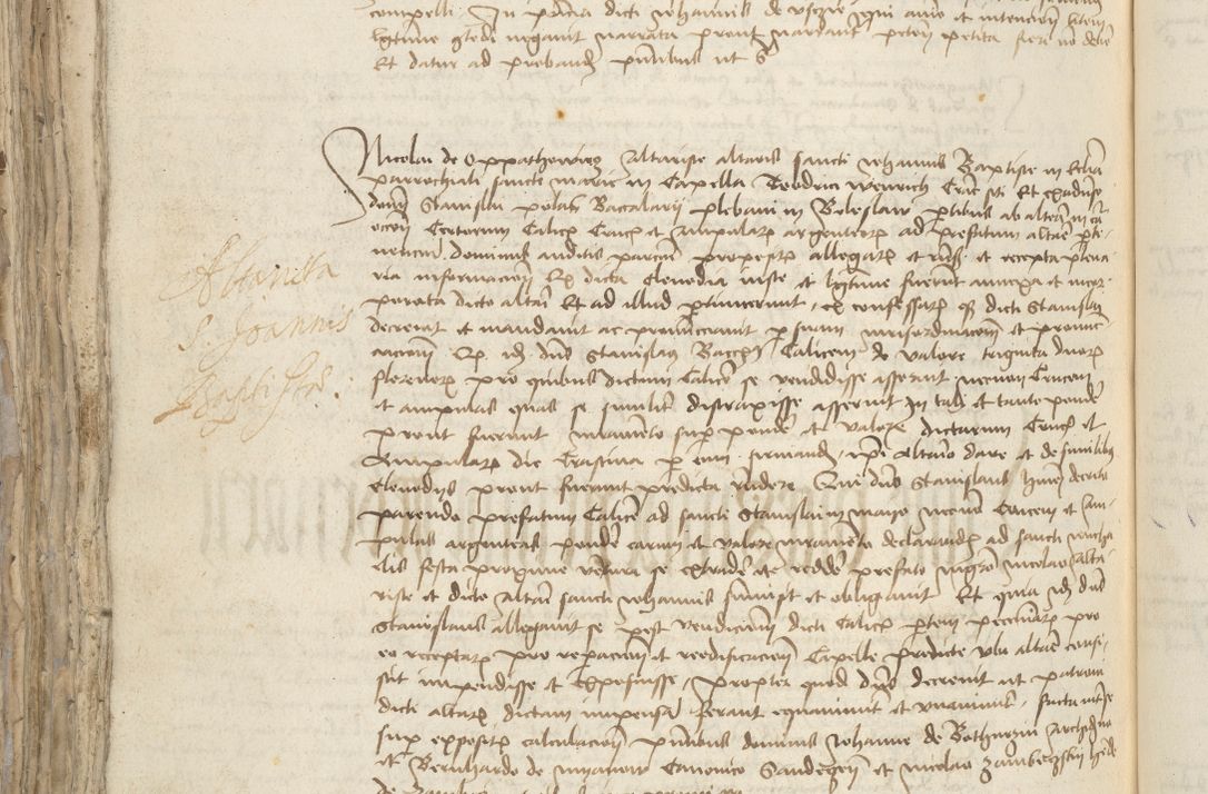 Zdjęcie nr 738 dla obiektu archiwalnego: [Acta pronuntiationum officialia coram Sandivogio de Thanczin]