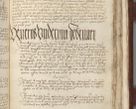 Zdjęcie nr 735 dla obiektu archiwalnego: [Acta pronuntiationum officialia coram Sandivogio de Thanczin]