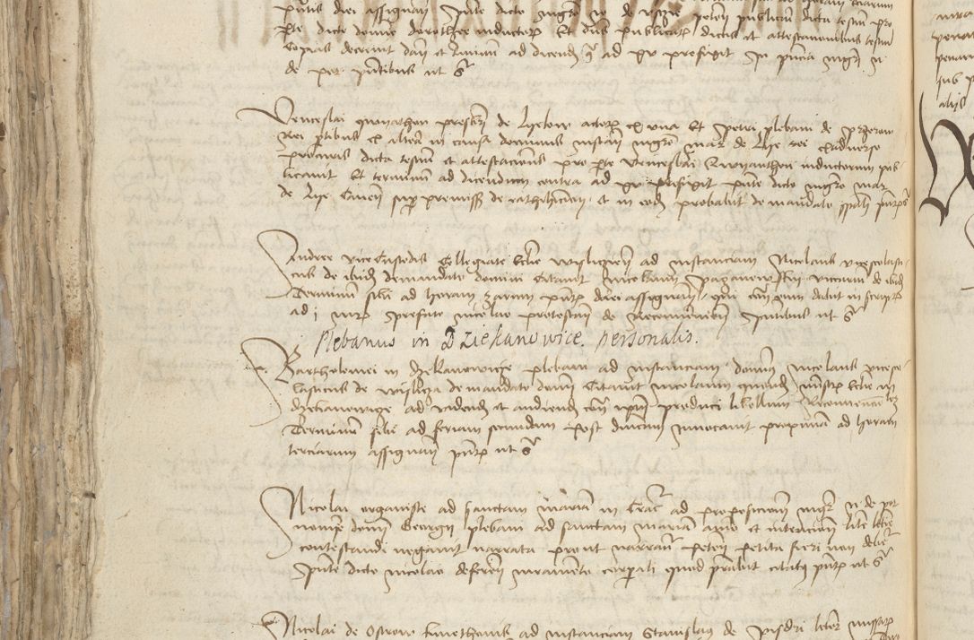 Zdjęcie nr 734 dla obiektu archiwalnego: [Acta pronuntiationum officialia coram Sandivogio de Thanczin]