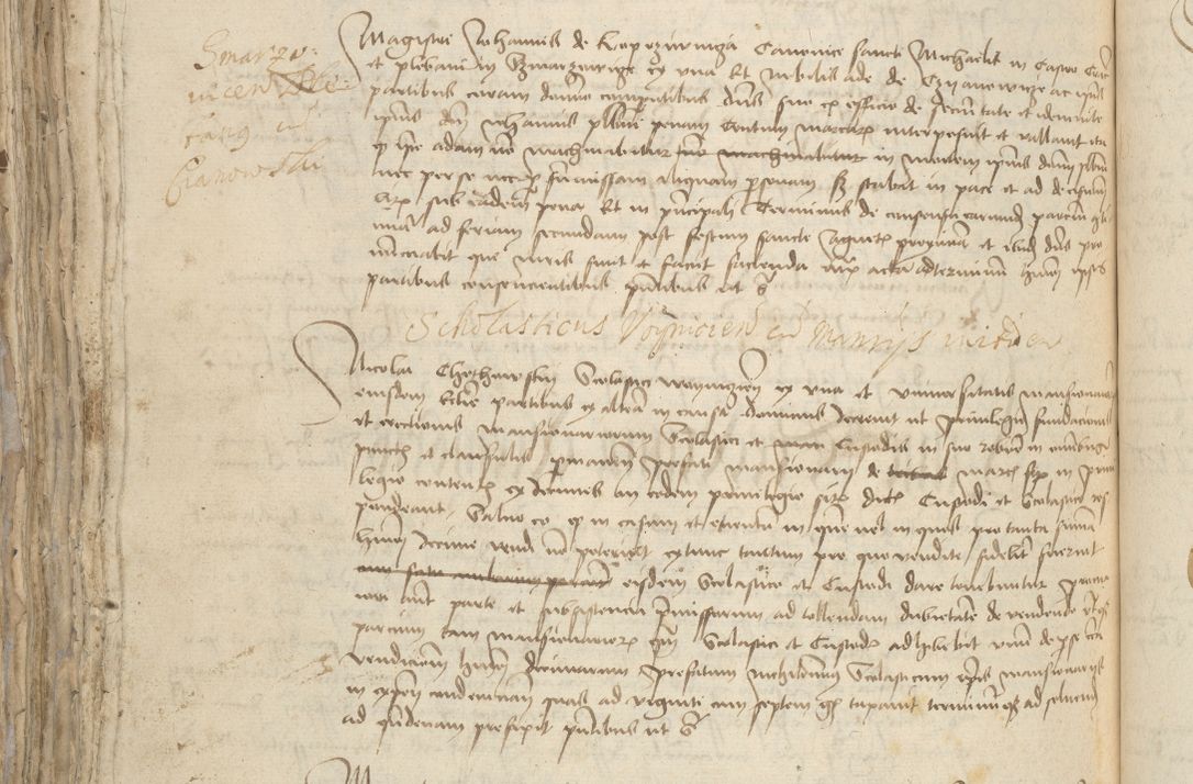 Zdjęcie nr 718 dla obiektu archiwalnego: [Acta pronuntiationum officialia coram Sandivogio de Thanczin]