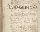 Zdjęcie nr 704 dla obiektu archiwalnego: [Acta pronuntiationum officialia coram Sandivogio de Thanczin]