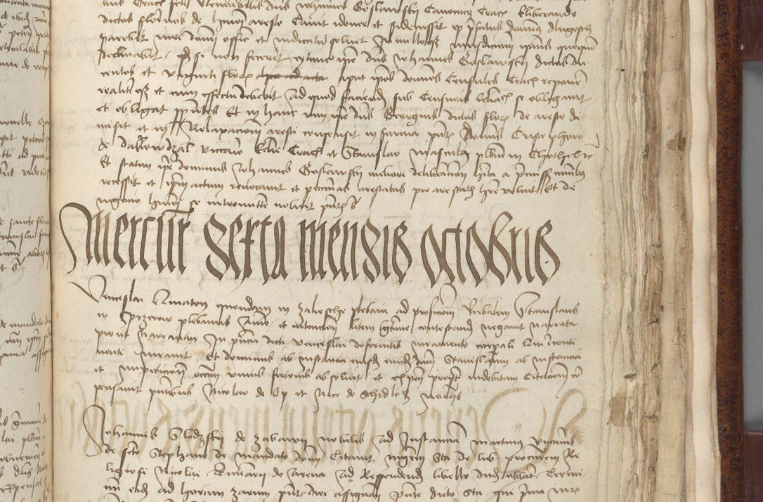 Zdjęcie nr 697 dla obiektu archiwalnego: [Acta pronuntiationum officialia coram Sandivogio de Thanczin]