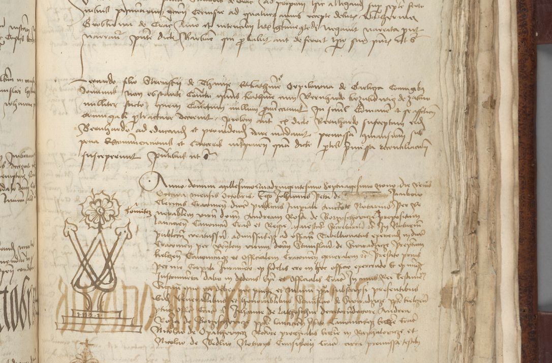 Zdjęcie nr 699 dla obiektu archiwalnego: [Acta pronuntiationum officialia coram Sandivogio de Thanczin]