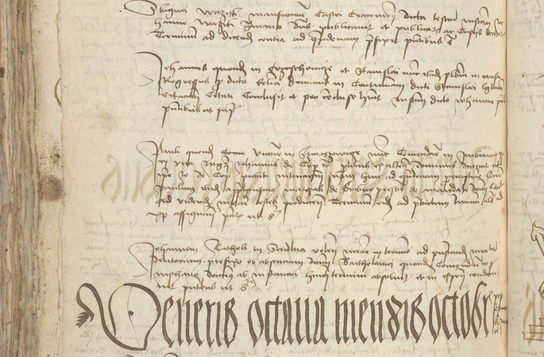 Zdjęcie nr 698 dla obiektu archiwalnego: [Acta pronuntiationum officialia coram Sandivogio de Thanczin]