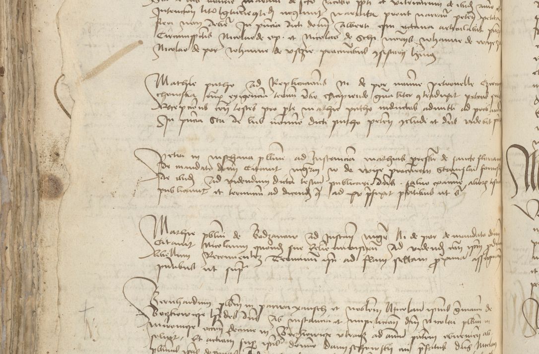 Zdjęcie nr 696 dla obiektu archiwalnego: [Acta pronuntiationum officialia coram Sandivogio de Thanczin]