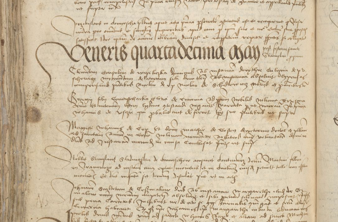 Zdjęcie nr 694 dla obiektu archiwalnego: [Acta pronuntiationum officialia coram Sandivogio de Thanczin]