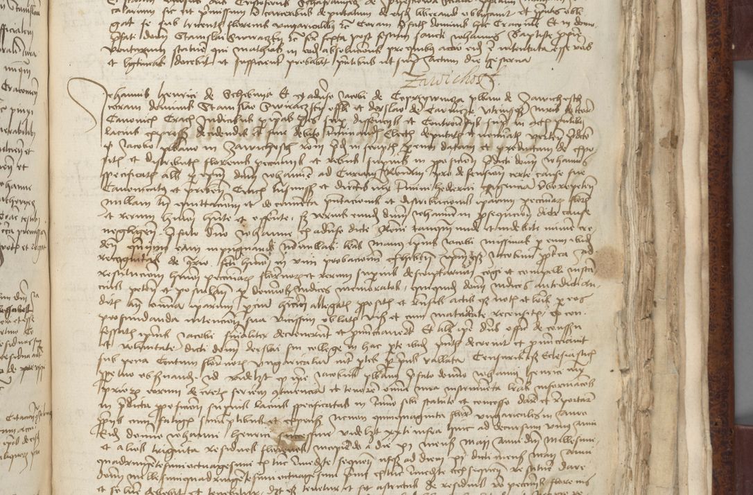 Zdjęcie nr 693 dla obiektu archiwalnego: [Acta pronuntiationum officialia coram Sandivogio de Thanczin]