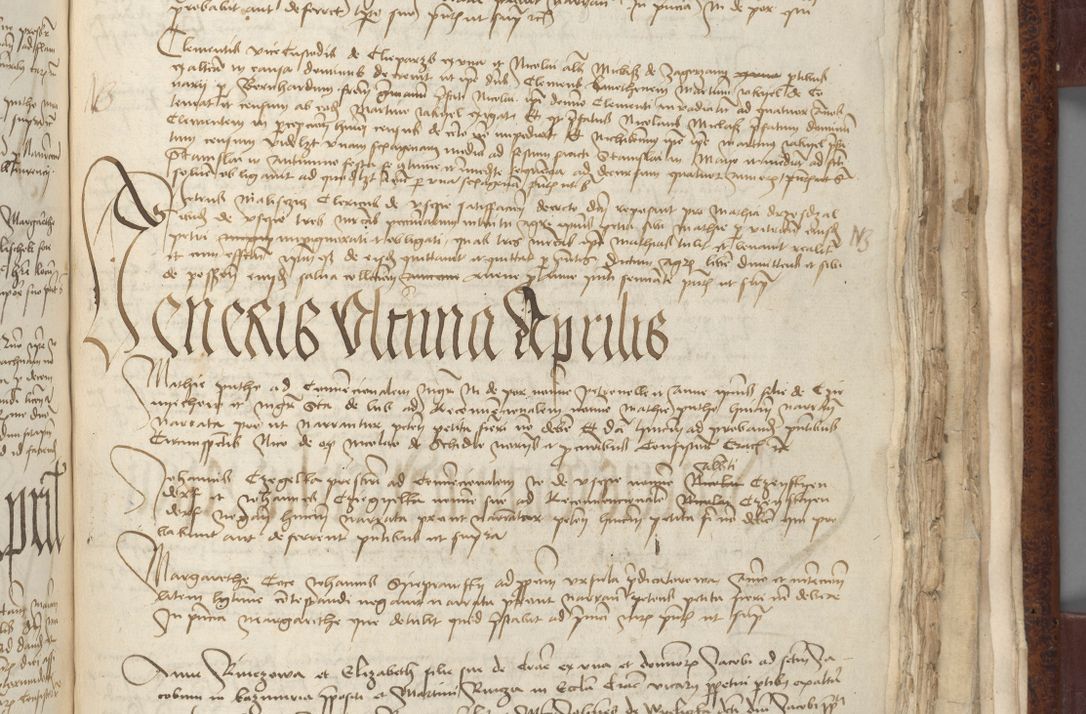 Zdjęcie nr 689 dla obiektu archiwalnego: [Acta pronuntiationum officialia coram Sandivogio de Thanczin]