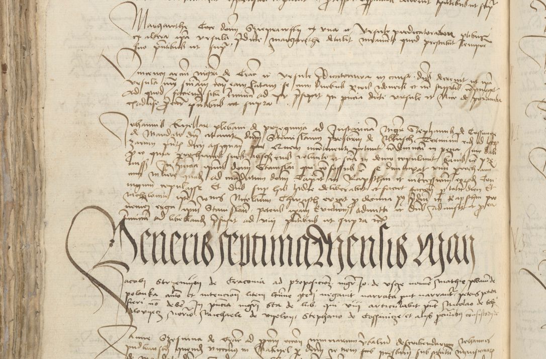 Zdjęcie nr 690 dla obiektu archiwalnego: [Acta pronuntiationum officialia coram Sandivogio de Thanczin]