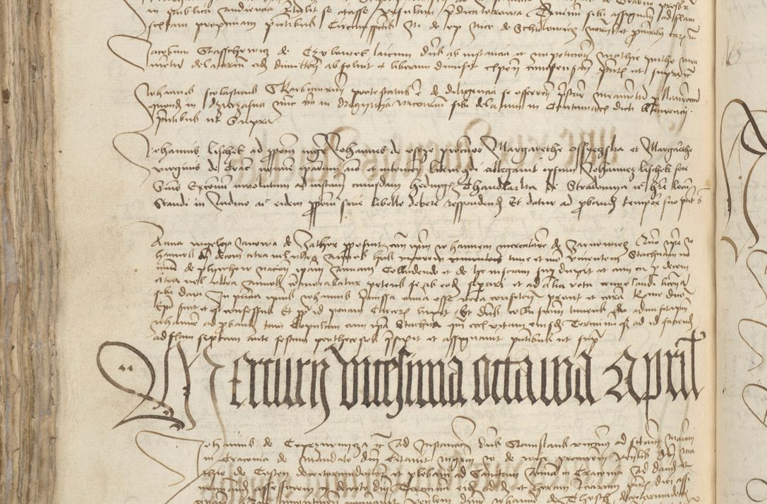 Zdjęcie nr 688 dla obiektu archiwalnego: [Acta pronuntiationum officialia coram Sandivogio de Thanczin]