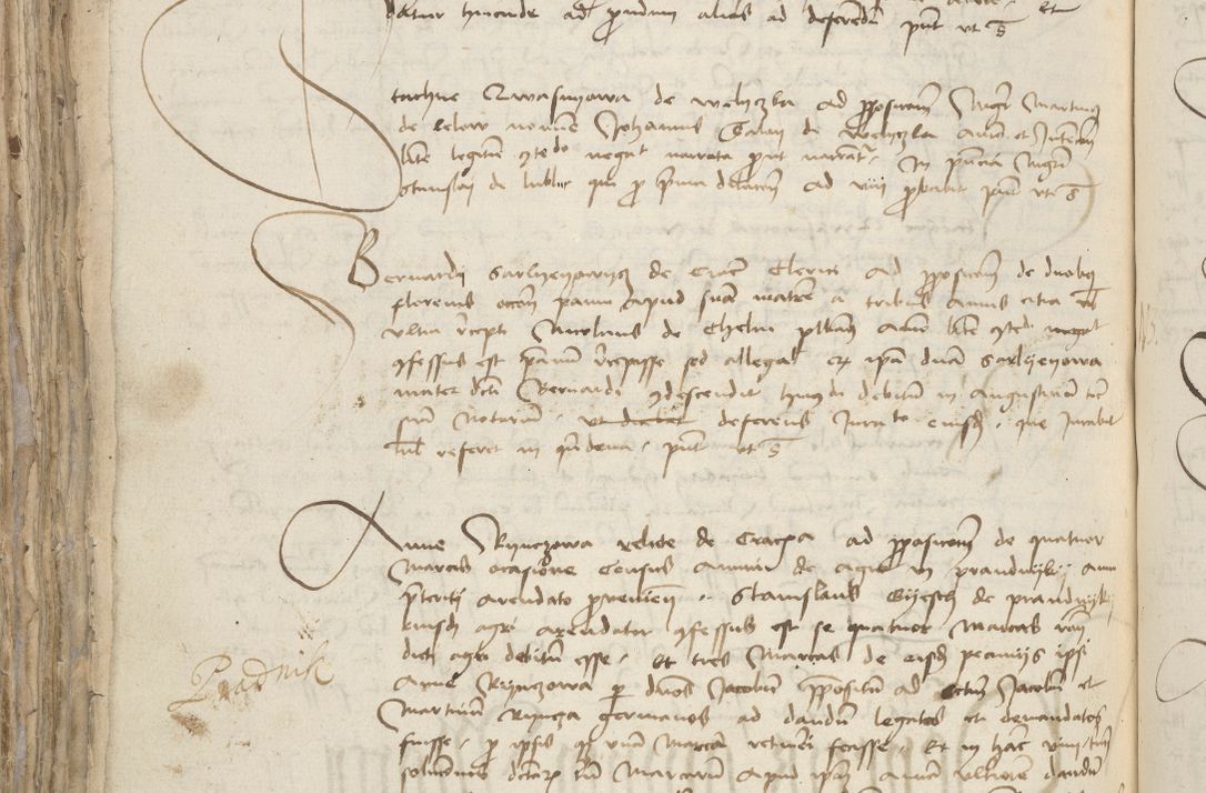 Zdjęcie nr 674 dla obiektu archiwalnego: [Acta pronuntiationum officialia coram Sandivogio de Thanczin]