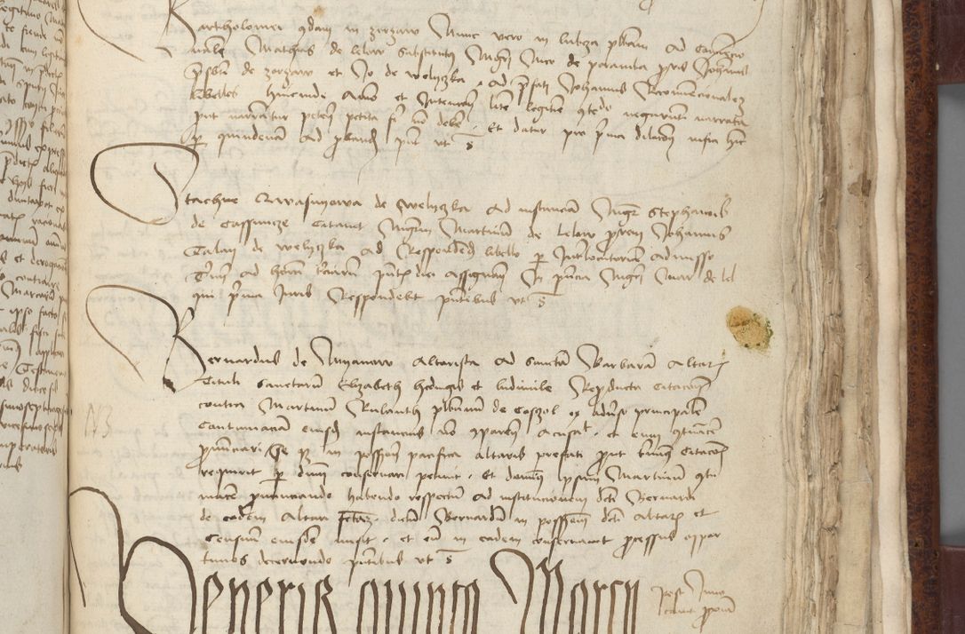 Zdjęcie nr 673 dla obiektu archiwalnego: [Acta pronuntiationum officialia coram Sandivogio de Thanczin]