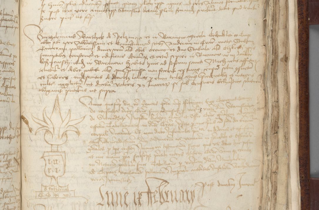 Zdjęcie nr 665 dla obiektu archiwalnego: [Acta pronuntiationum officialia coram Sandivogio de Thanczin]