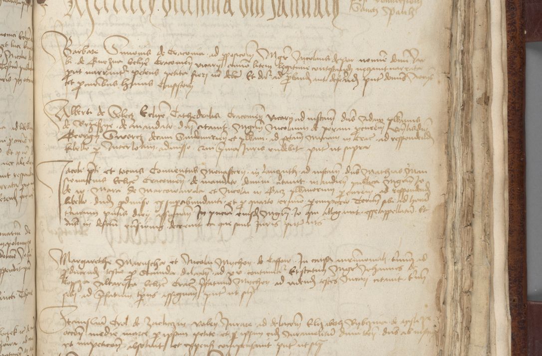 Zdjęcie nr 663 dla obiektu archiwalnego: [Acta pronuntiationum officialia coram Sandivogio de Thanczin]