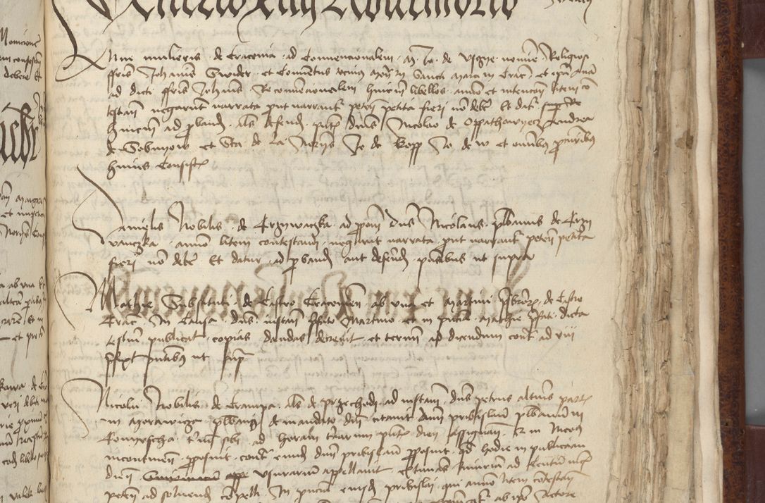 Zdjęcie nr 649 dla obiektu archiwalnego: [Acta pronuntiationum officialia coram Sandivogio de Thanczin]